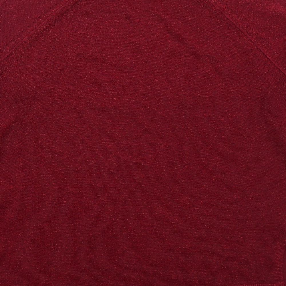 Womens UK Size 8 NEXT Pink Pullover Jumper