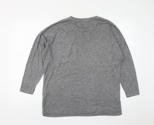 Womens UK Size S Oysho Grey Pullover Jumper