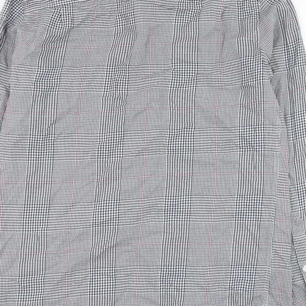 Mens UK Size M Jack Wills Blue Button-Up Long Sleeve Casual Shirt