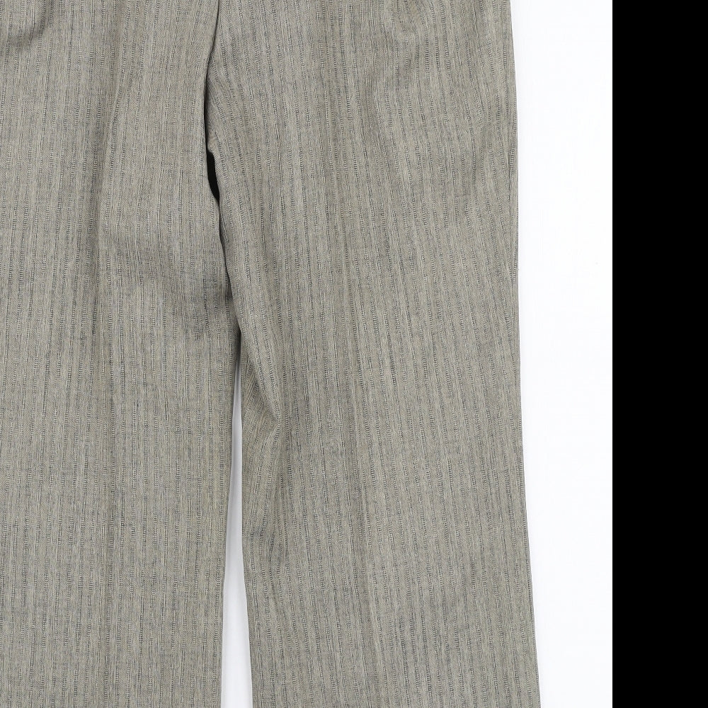 Womens UK Size 36 in Marks and Spencer Regular Fit Beige Trousers