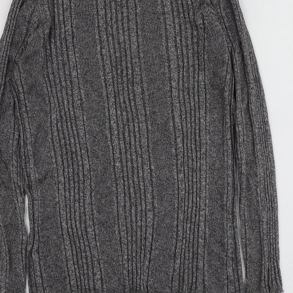 Womens UK Size 14 M&S Grey Pullover Jumper