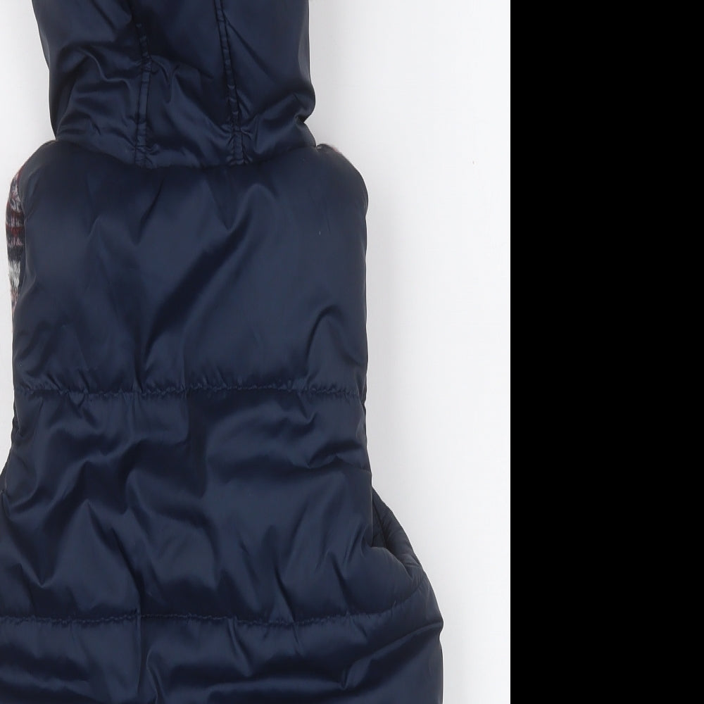 F&F Womens Blue Gilet Coat