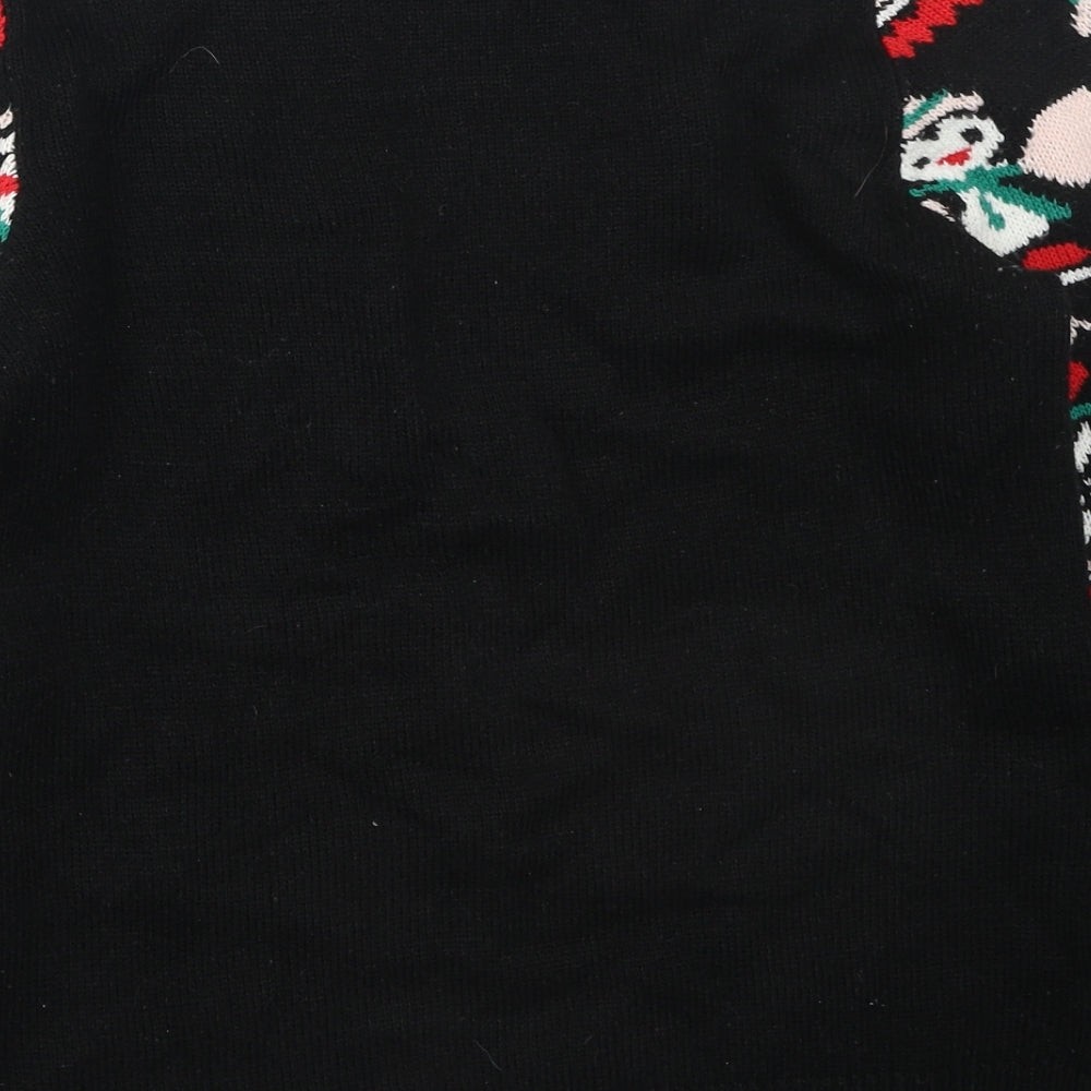Womens UK Size S New Look Multicoloured Pullover Jumper