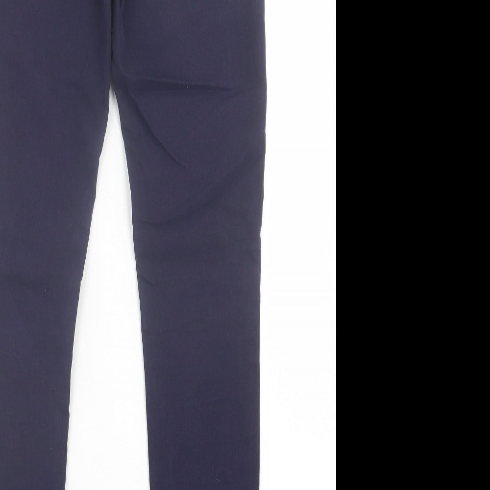 Urban bliss Womens Blue Cotton Skinny Jeans Size 8 L30 in Regular Button