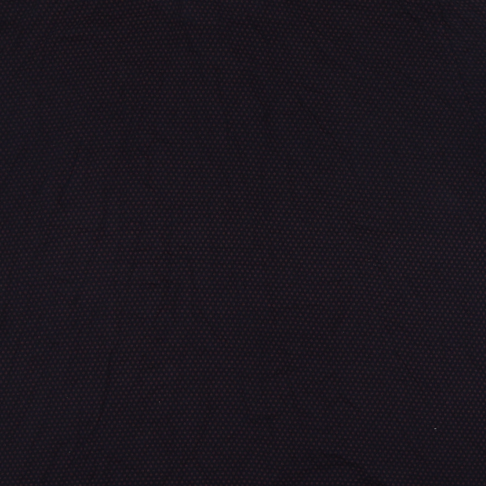 Easy Mens Blue Geometric 100% Cotton Polo Size Big 2X Collared