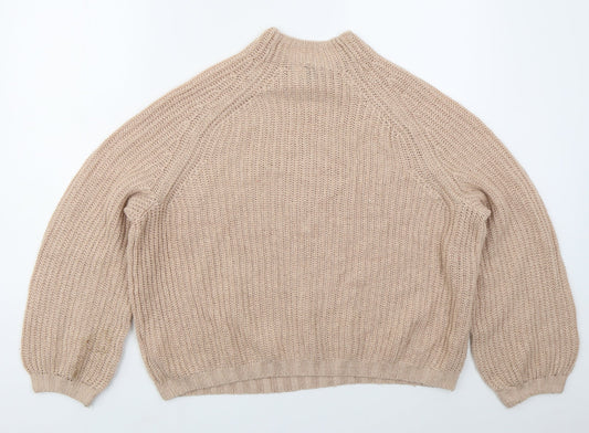 Womens UK Size L H&M Pink Pullover Jumper