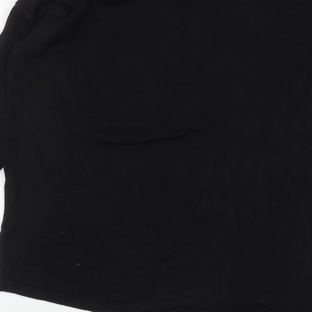 Womens UK Size S Paramour Black Pullover Jumper