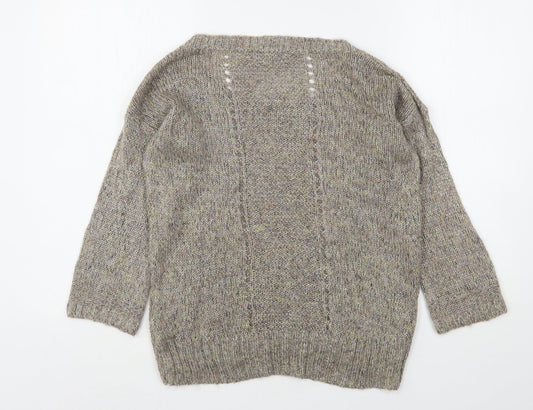 Womens UK Size 8 RJR.John Rocha Brown Pullover Jumper