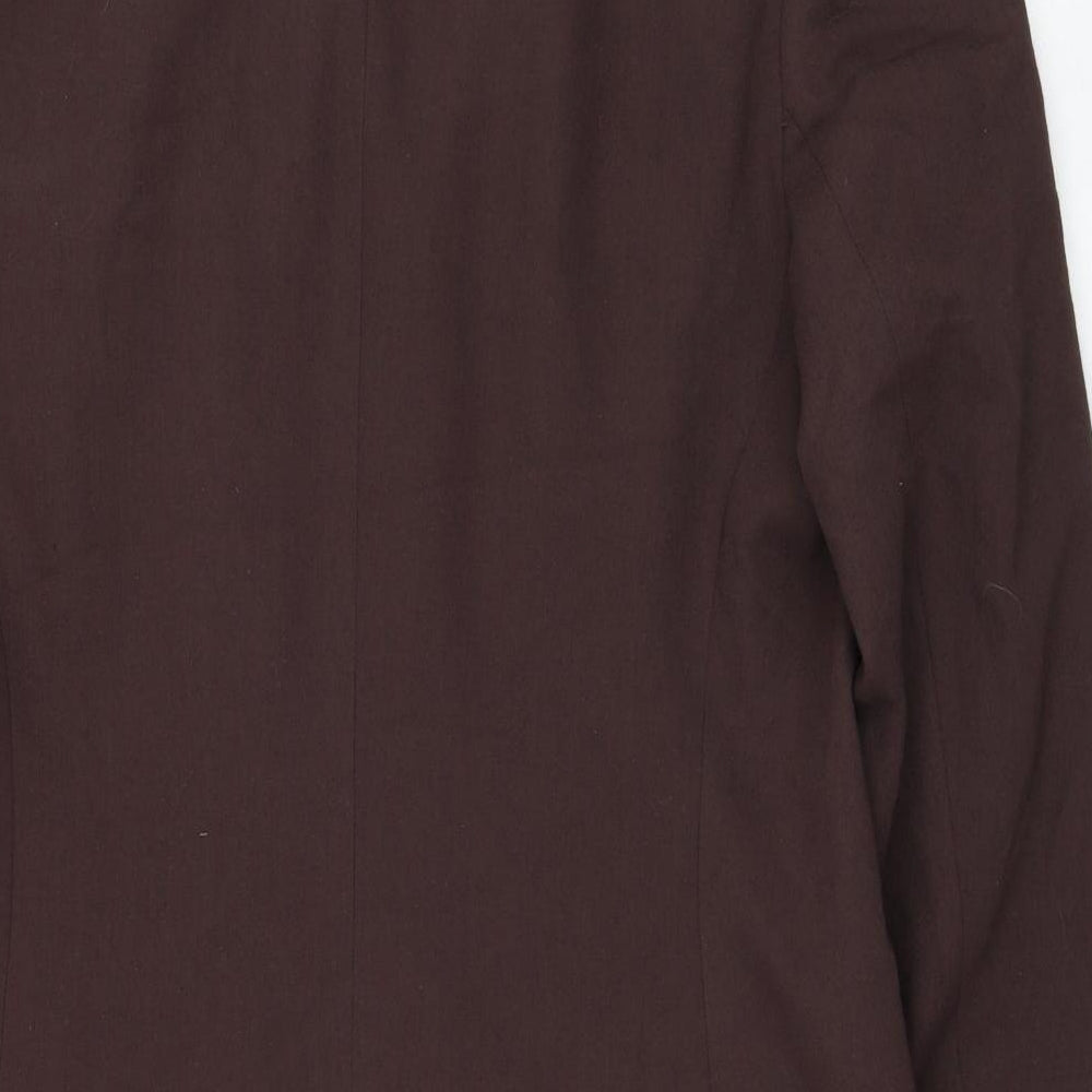 Womens UK Size 12 Classic Brown Jacket