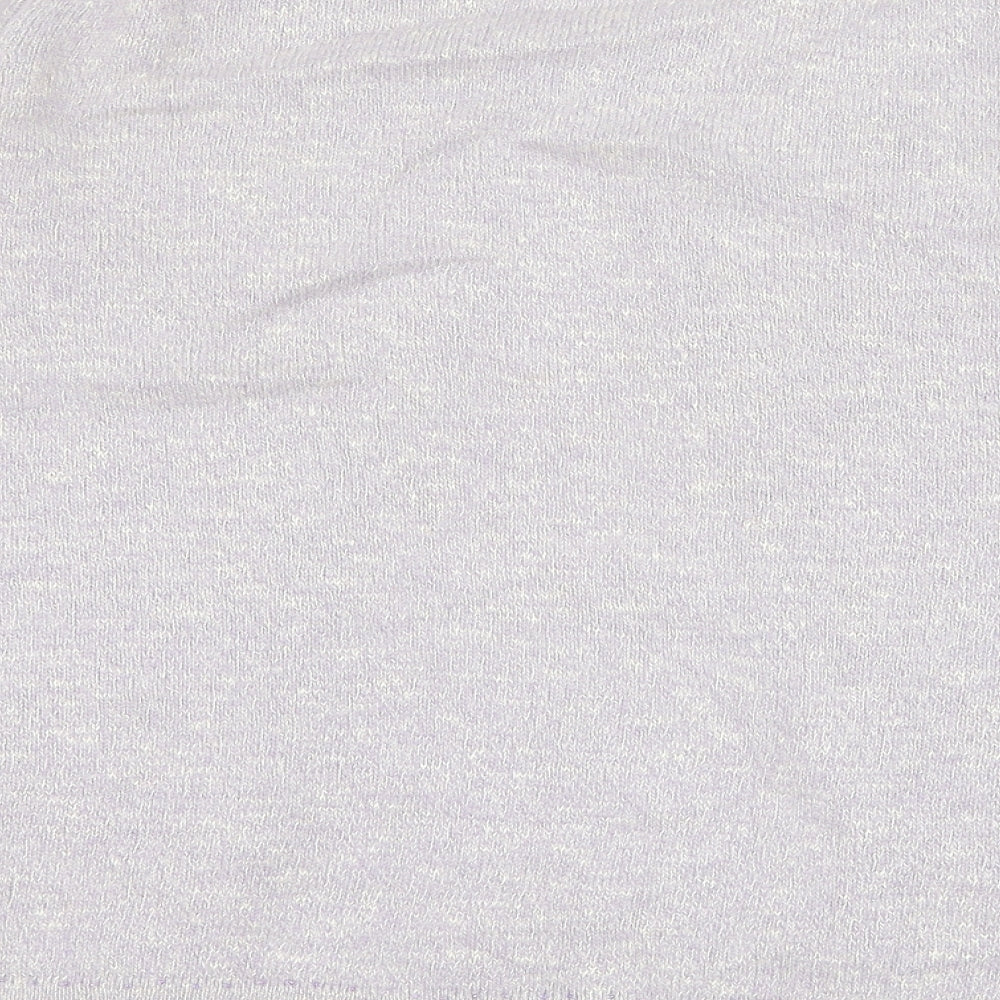 George Womens Purple Round Neck Viscose Cardigan Jumper Size 10