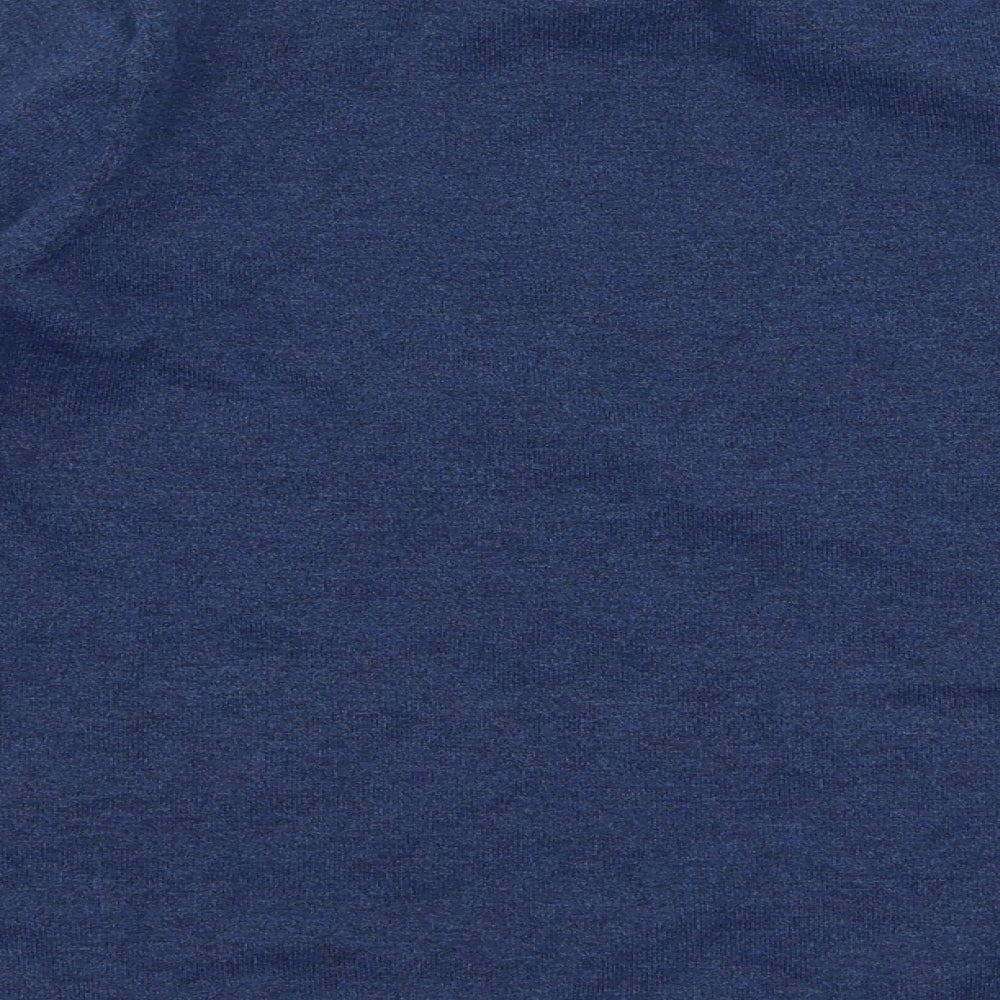 Primark Womens Blue High Neck Polyester Pullover Jumper Size XL