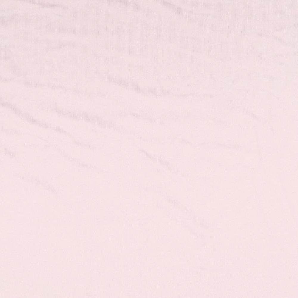 Womens UK Size M New Look Pink Jersey T-Shirt