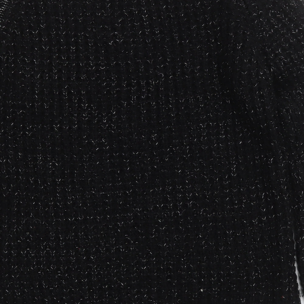 Womens UK Size 14 Papaya Black Pullover Jumper