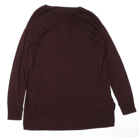 Womens UK Size S H&M Red Pullover Jumper