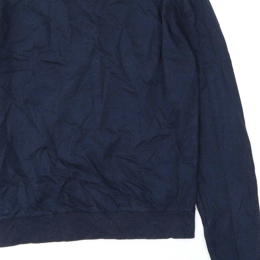 Mens UK Size XS H&M Blue Pullover Sweatshirt