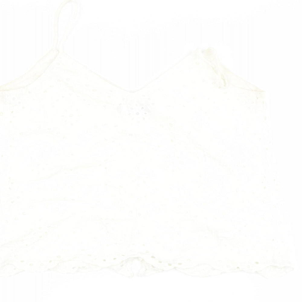 Womens UK Size 8 newlook Beige Basic T-Shirt