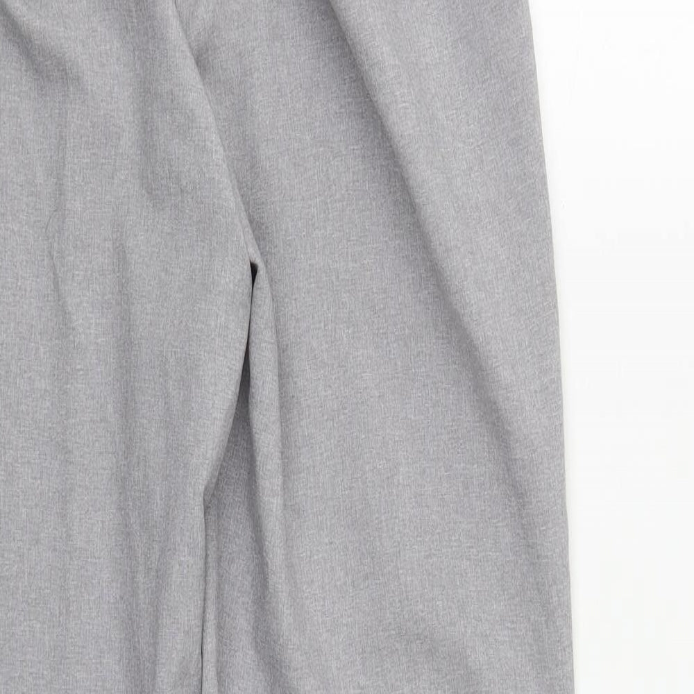Womens UK Size 12 Preworn Regular Fit Grey Trousers