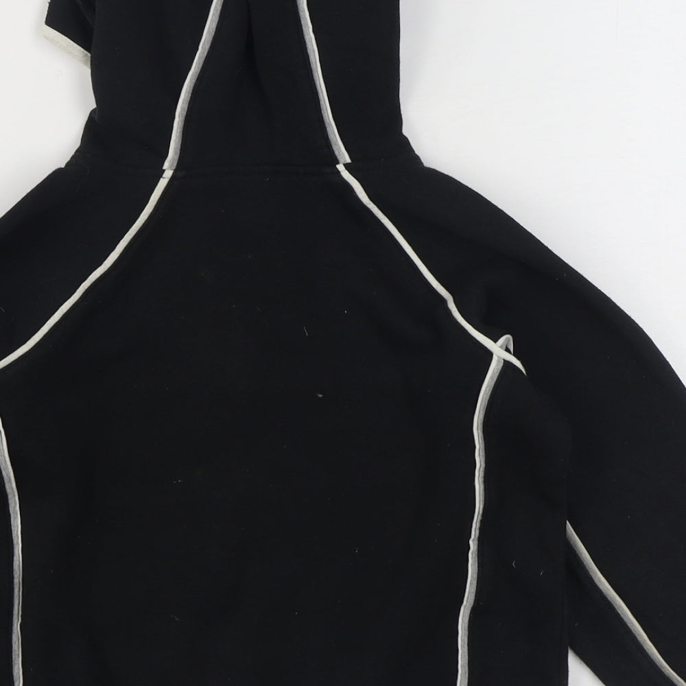 Protonic Boys Black Cotton Pullover Hoodie Size 7-8 Years Pullover