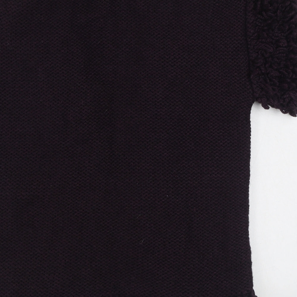 Womens UK Size S Marks and Spencer Purple Cardigan Jumper