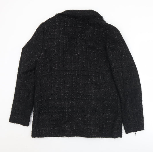 F&F Womens Black   Jacket  Size 14  Button