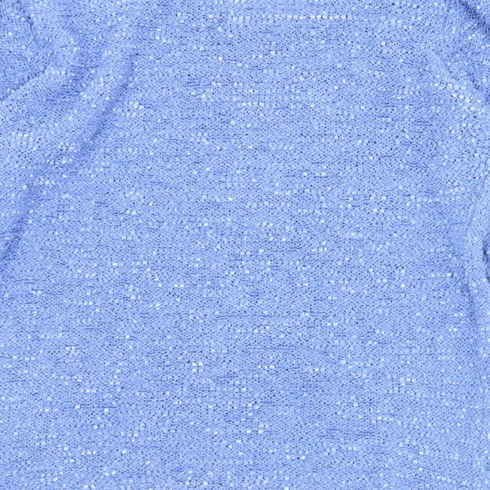 Womens UK Size S BM Blue Pullover Jumper