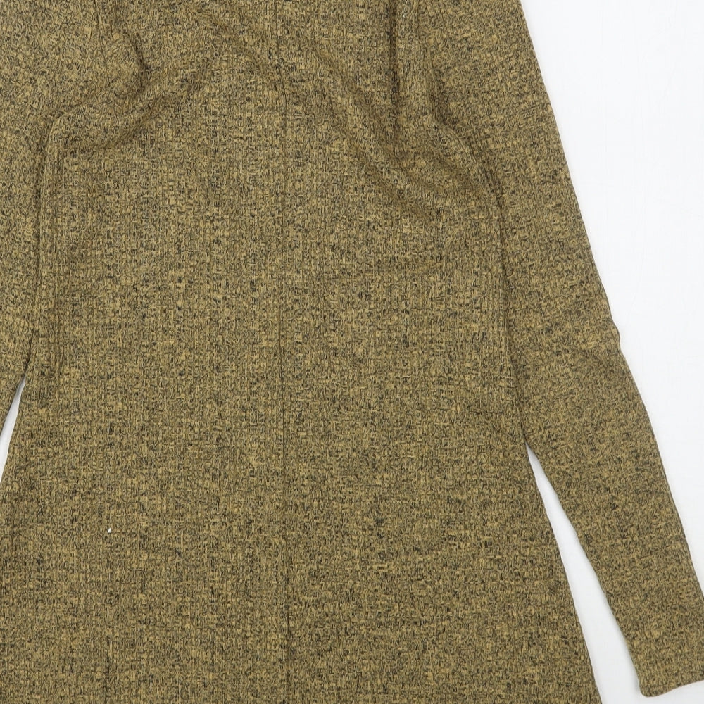 Womens UK Size 6 Topshop Beige Pullover Jumper
