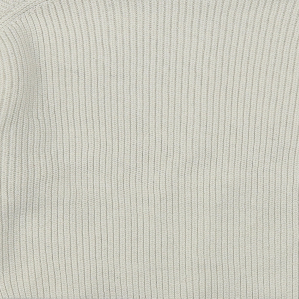 Womens UK Size M H&M Beige Pullover Jumper