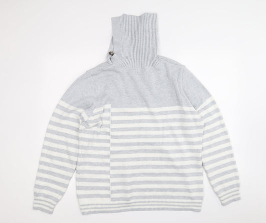 Womens UK Size 18 Roman Grey Pullover Jumper