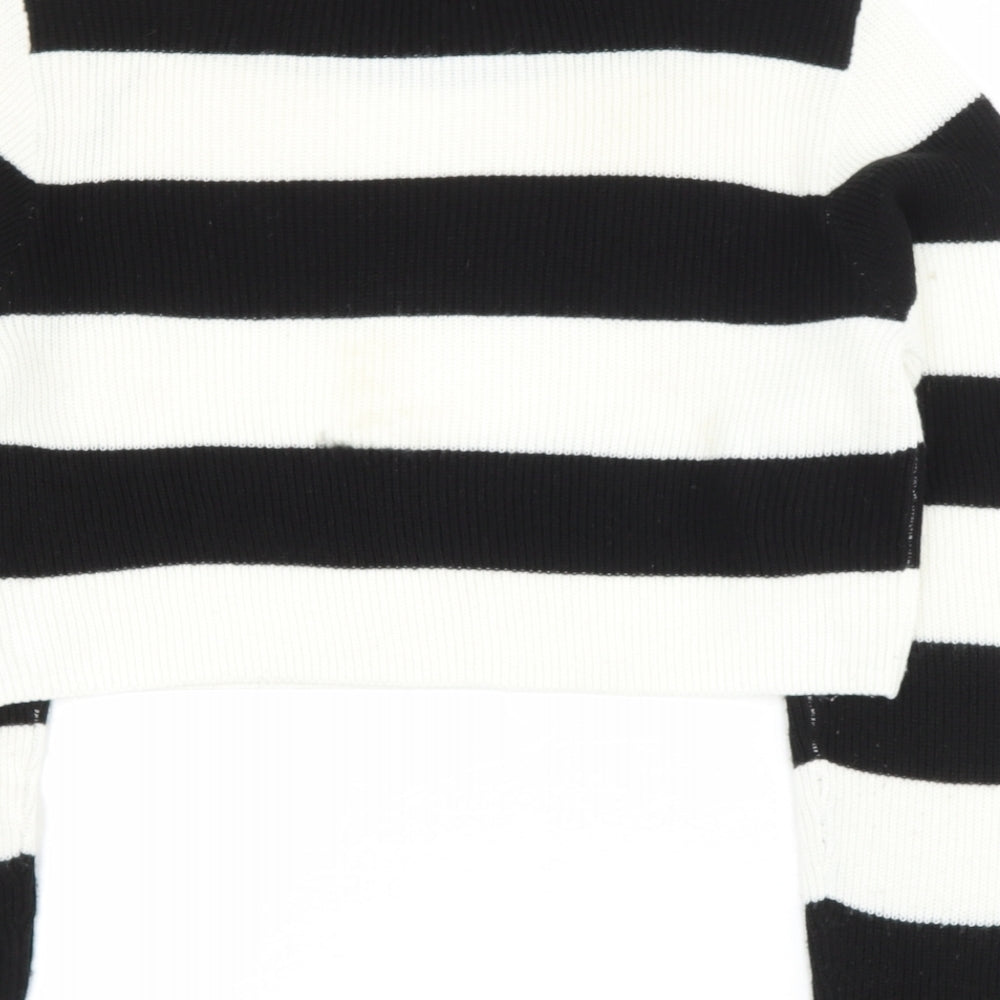 Womens UK Size S Preworn Black Pullover Jumper