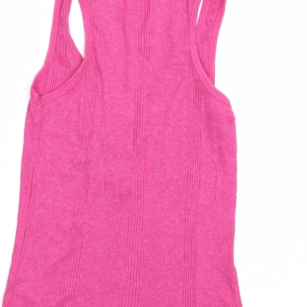 Womens UK Size 12 Atmosphere Pink Basic Tank