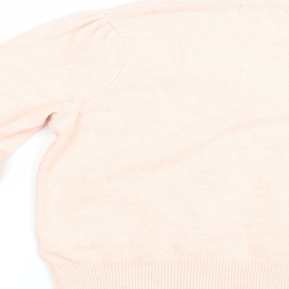 Womens UK Size 12 Marks and Spencer Pink Pullover Jumper