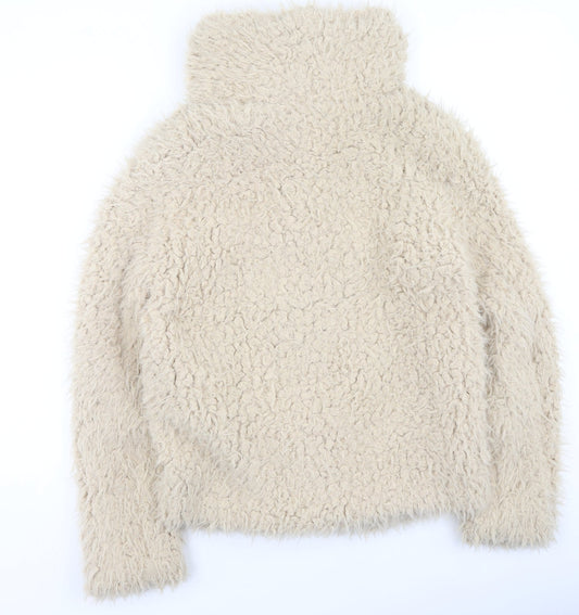 Primark Womens Beige Kimono Coatigan Size 10