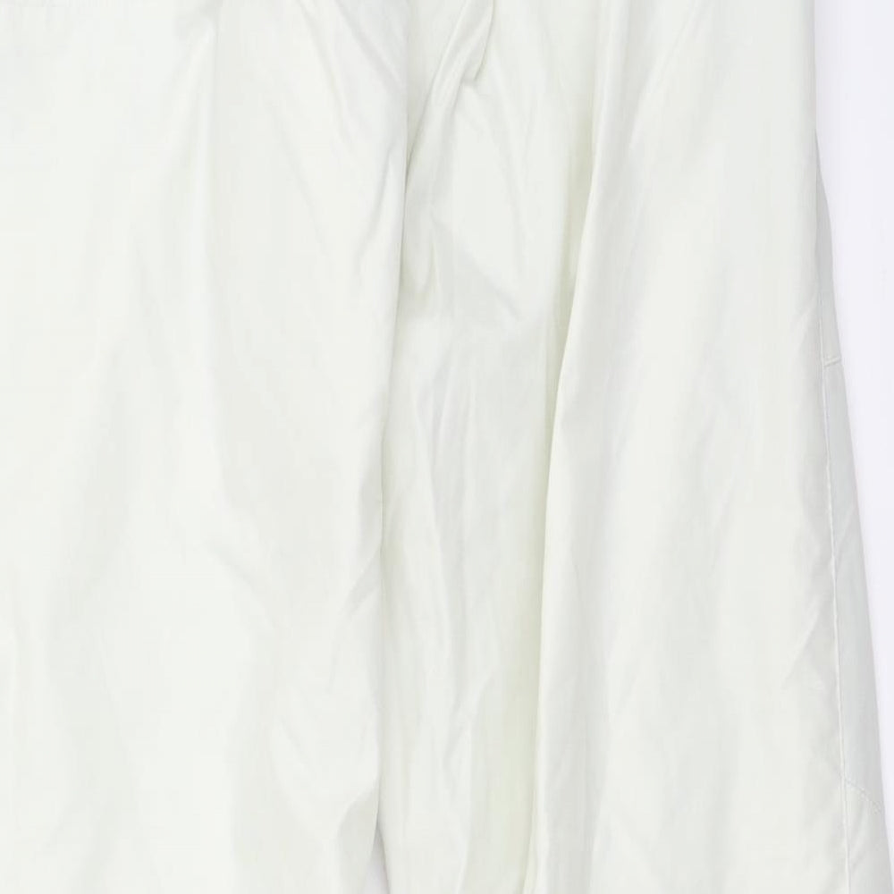 Cotton Traders Womens Beige Polyester Trousers Size M L32 in Regular