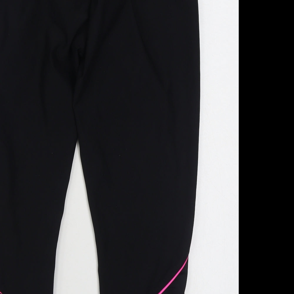 Walmart Womens Black Polyester Jogger Leggings Size L L26 in