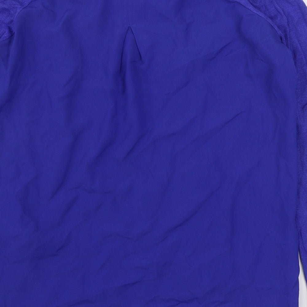Womens UK Size S Oasis Blue Pullover Jumper