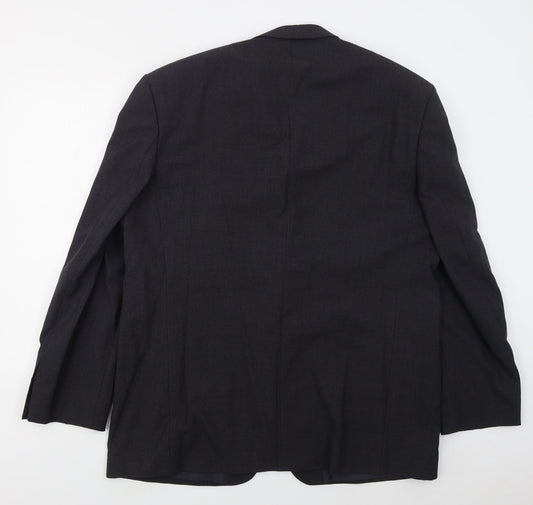 Mens UK Size 46 Label Regular Grey Suit Jacket