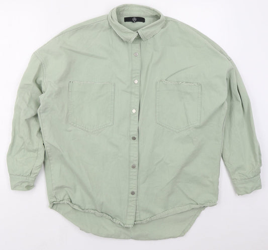 Womens UK Size 6 Missguided Green Jacket