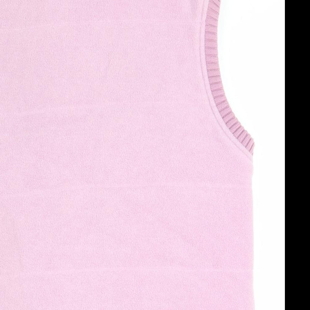 Womens UK Size 14 NEXT Pink Full Zip Jumper