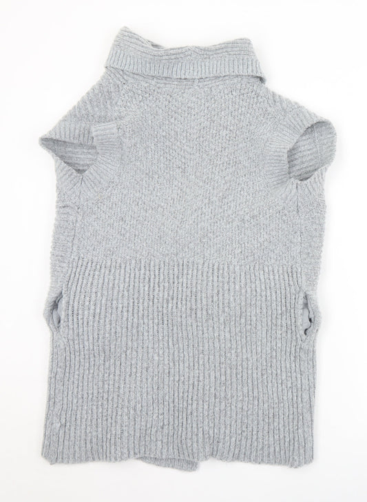 Womens UK Size 6 Atmosphere Grey Cardigan Jumper