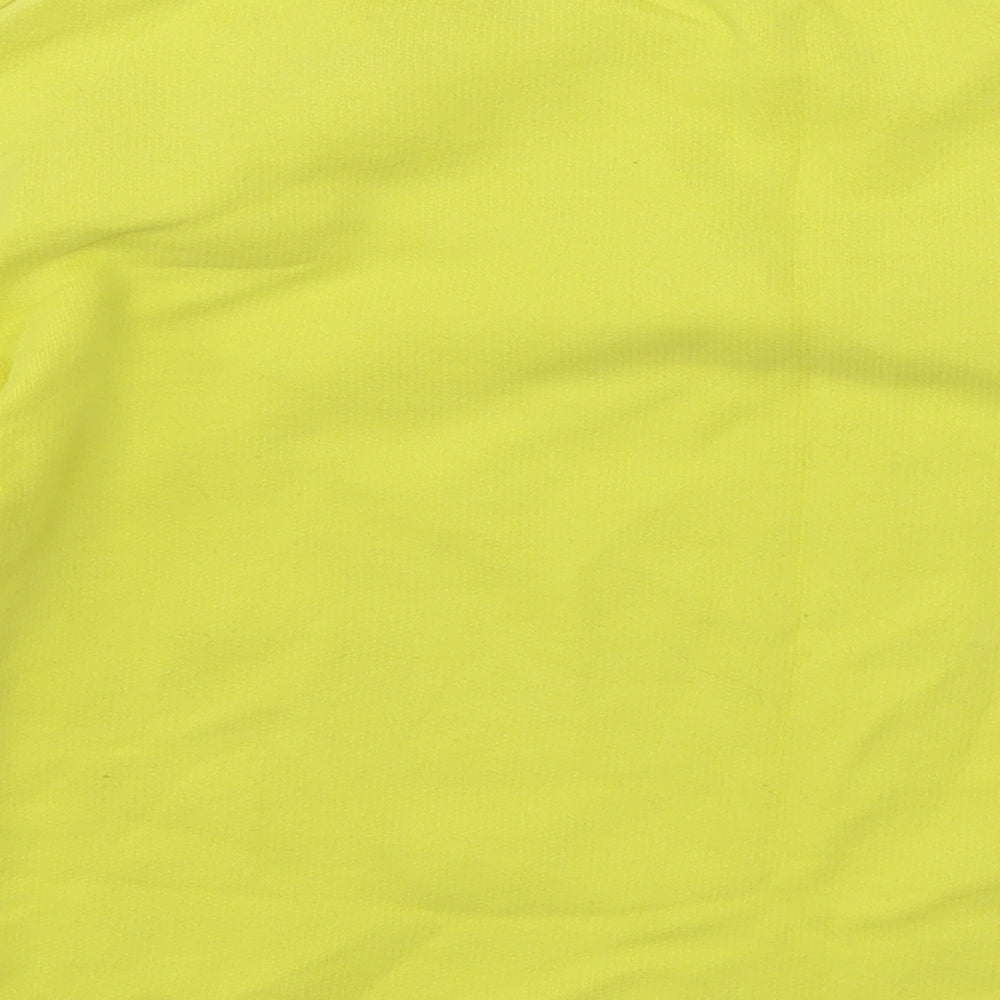 NEXT Girls Yellow Cotton Pullover Sweatshirt Size 7 Years