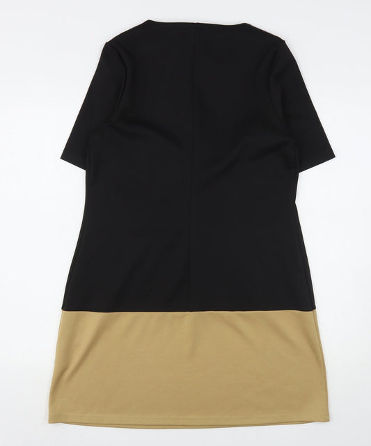 Papaya Womens Multicoloured Polyester A-Line Size 12 V-Neck