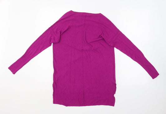 Womens UK Size 8 South Pink Pullover Jumper