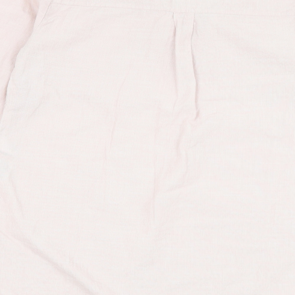 Womens UK Size 8 New Look Pink Basic Blouse