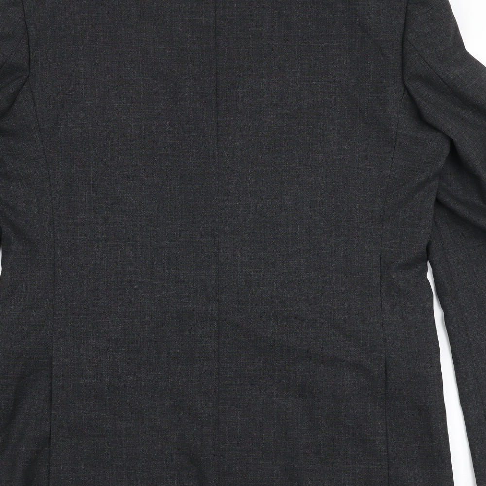 Mens UK Size 40 Burton Grey Suit Jacket