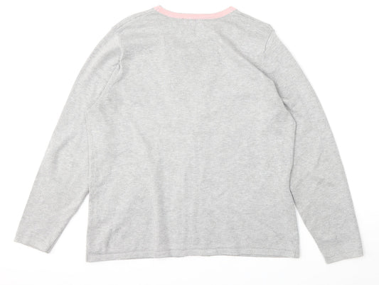 Womens UK Size M Preworn Multicoloured Pullover Jumper
