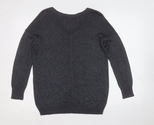 Womens UK Size M Wallis Grey Pullover Jumper