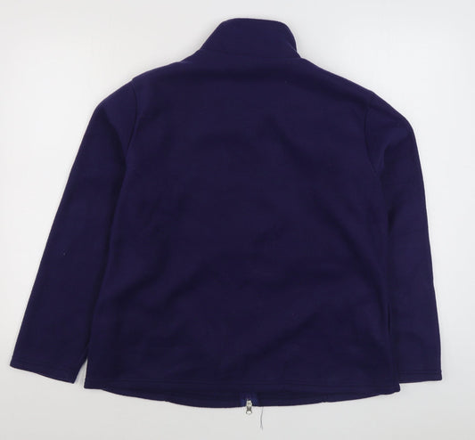 Womens UK Size M Anne De Lancay Purple Jacket