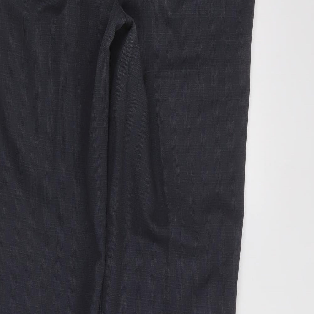 Mens UK Size 34 in gapkahkis Regular Fit Black Trousers
