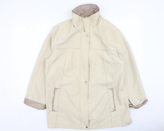 Womens UK Size 14 EWM Beige Jacket