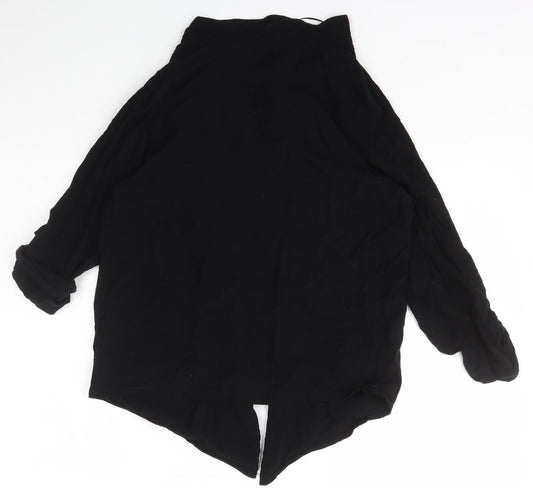 Womens UK Size 10 New Look Black Cardigan Jumper